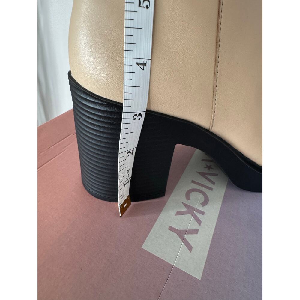 Lisa Vicky VALID-V Chunky Heel Ankle Boots | Size 7 NEW - Picture 4 of 8